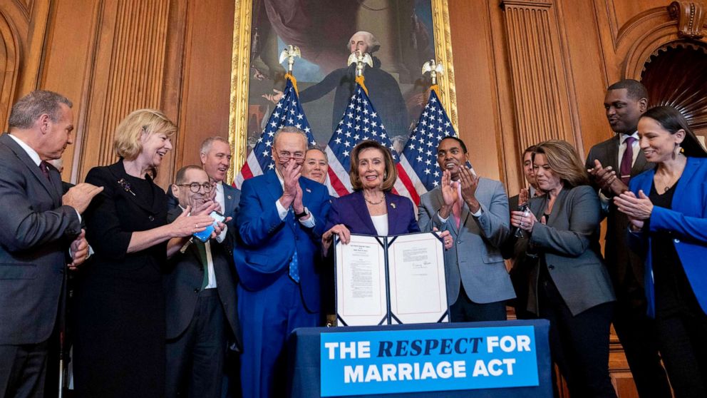The House Passes A Bill To Protect Same Sex Marriage And Sends It To 7880